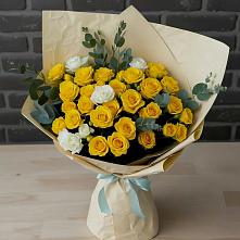 Букет цветов из:  Розы #REPLACE_PRED# Нижне-Чирской