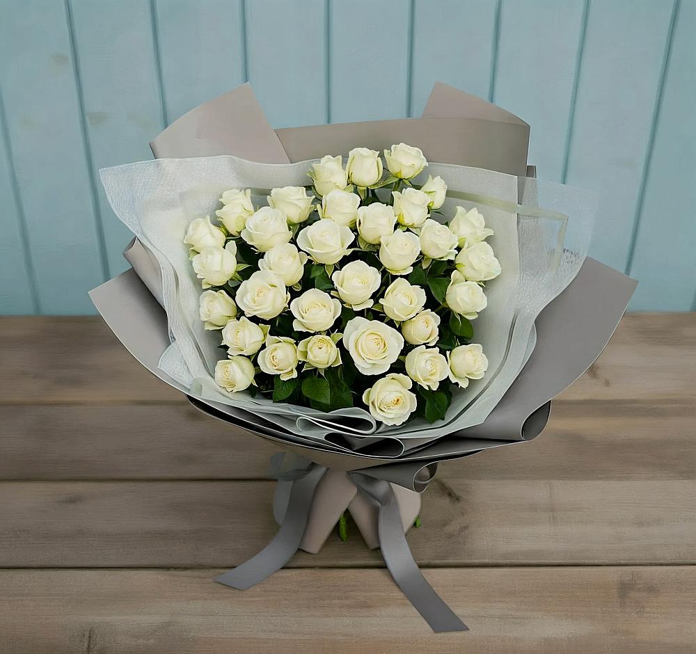 Букет Белоснежная нежность в Нижне-Чирской