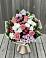 Букет цветов из: Альстромерии, Гвоздики, Розы и Хризантемы в Нижне-Чирской