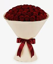 Букет 101 Бордовая роза Блэк Бакарра в Нижне-Чирской