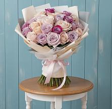 Букет цветов из:  Розы в Нижне-Чирской