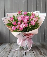 Букет Розовый кустик #REPLACE_PRED# Нижне-Чирской