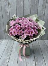 Букет цветов из:  Хризантемы #REPLACE_PRED# Нижне-Чирской