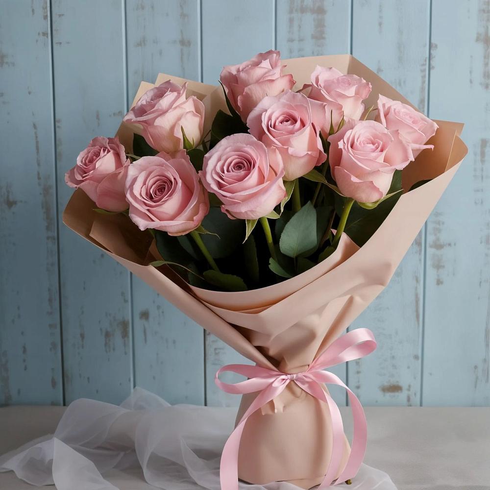 Букет цветов из: Розы в Нижне-Чирской