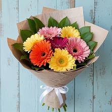 Букет цветов из:  Герберы #REPLACE_PRED# Нижне-Чирской