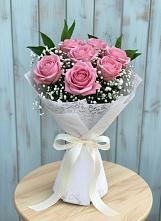 Букет цветов из:  Розы в Нижне-Чирской