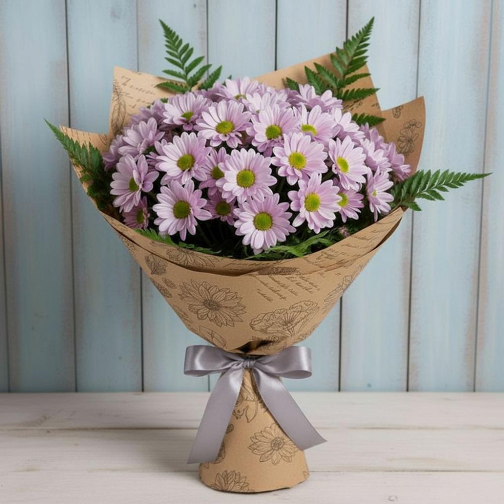 Букет цветов из: Хризантемы в Нижне-Чирской