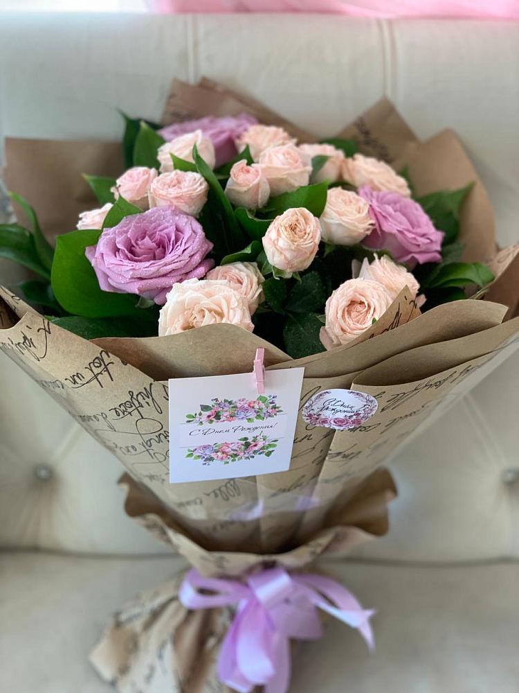 Букет цветов из: Розы в Нижне-Чирской