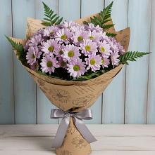 Букет цветов из:  Хризантемы в Нижне-Чирской