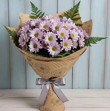 Букет цветов из:  Хризантемы в Нижне-Чирской