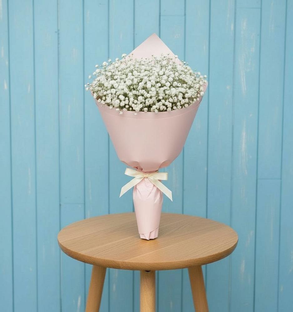 Букет цветов из: Гипсофила в Нижне-Чирской