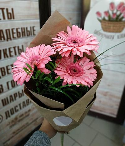 Букет цветов из: Герберы в Нижне-Чирской