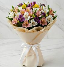 Букет цветов из:  Альстромерии в Нижне-Чирской