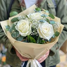 Букет Нежные грёзы в Нижне-Чирской Букет цветов из: Розы в Нижне-Чирской