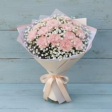 Букет цветов из:  Гвоздики в Нижне-Чирской