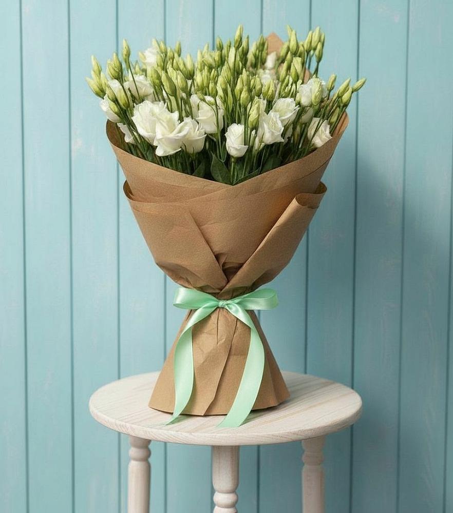 Букет цветов из: Лизиантусы в Нижне-Чирской