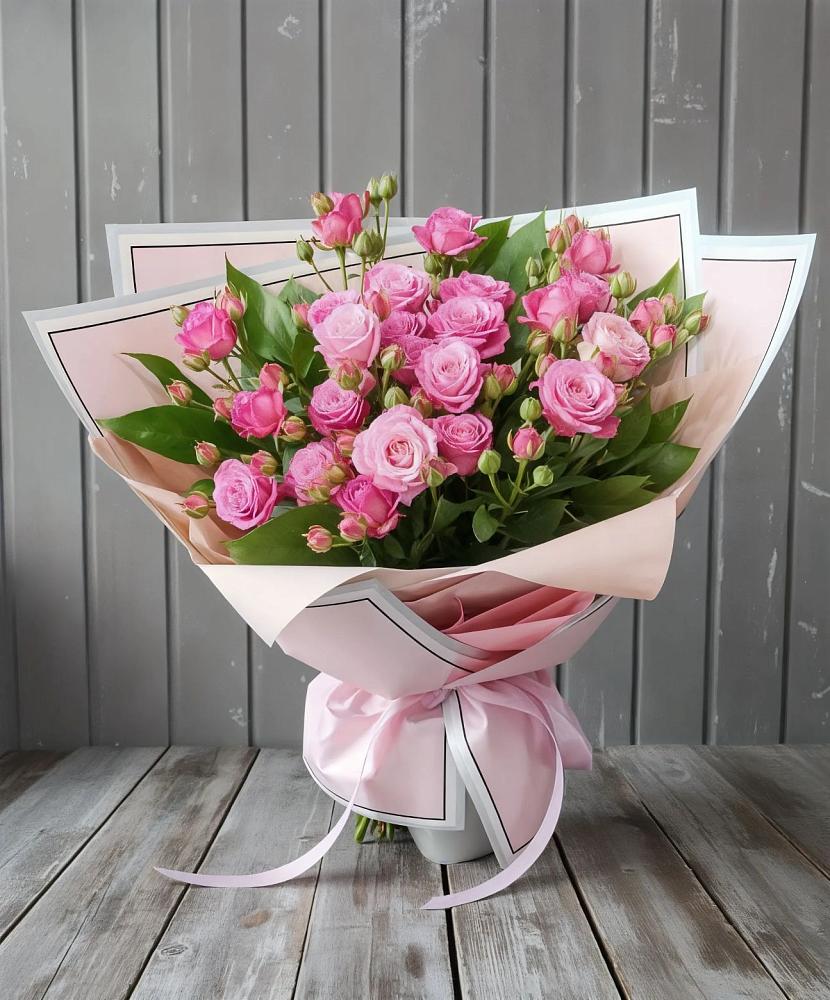 Букет Розовый кустик в Нижне-Чирской