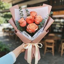 Букет цветов из:  Розы в Нижне-Чирской