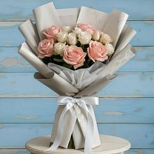 Букет цветов из:  Розы в Нижне-Чирской