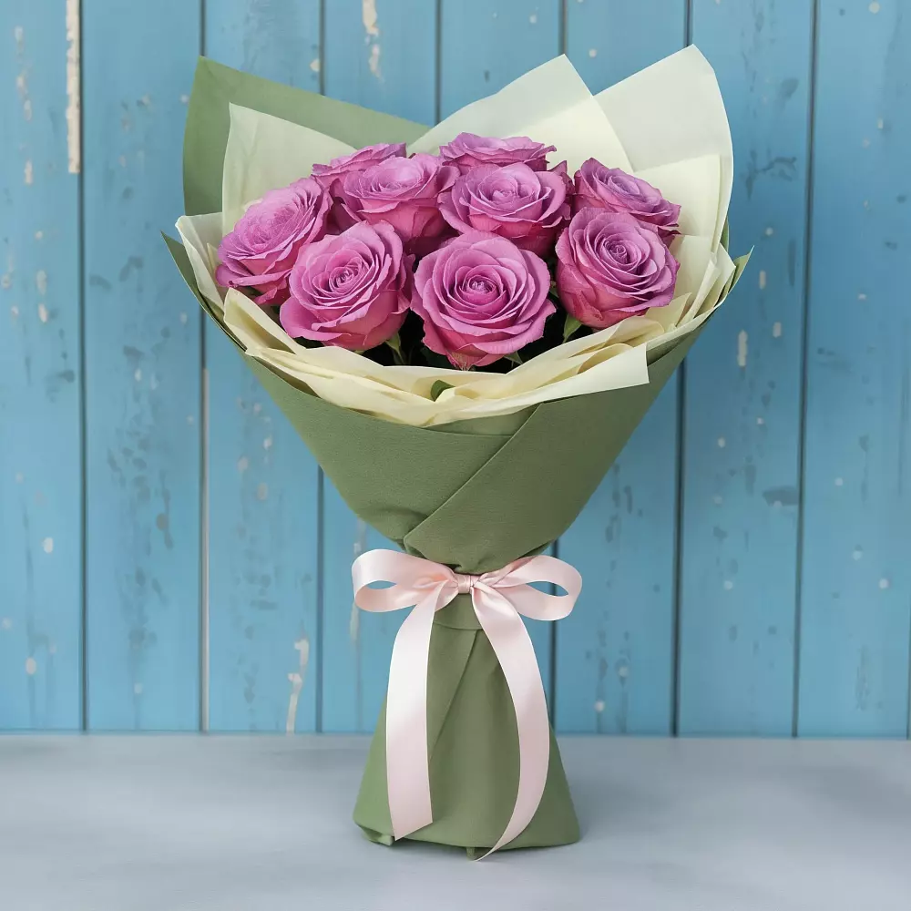 Букет Розы Фёрст Леди в Нижне-Чирской