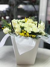 Цветочная композиция из Розы  в Нижне-Чирской