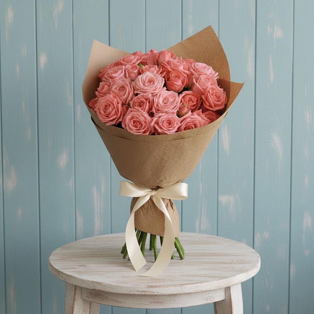 Букет цветов из: Розы в Нижне-Чирской