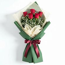 Букет цветов из:  Розы в Нижне-Чирской