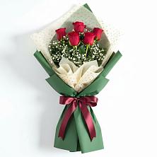 Букет цветов из:  Розы в Нижне-Чирской