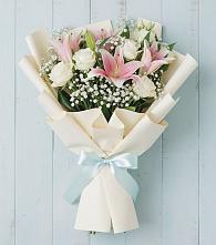 Букет цветов из:  Лилии #REPLACE_PRED# Нижне-Чирской