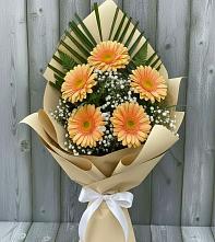 Букет цветов из:  Герберы в Нижне-Чирской